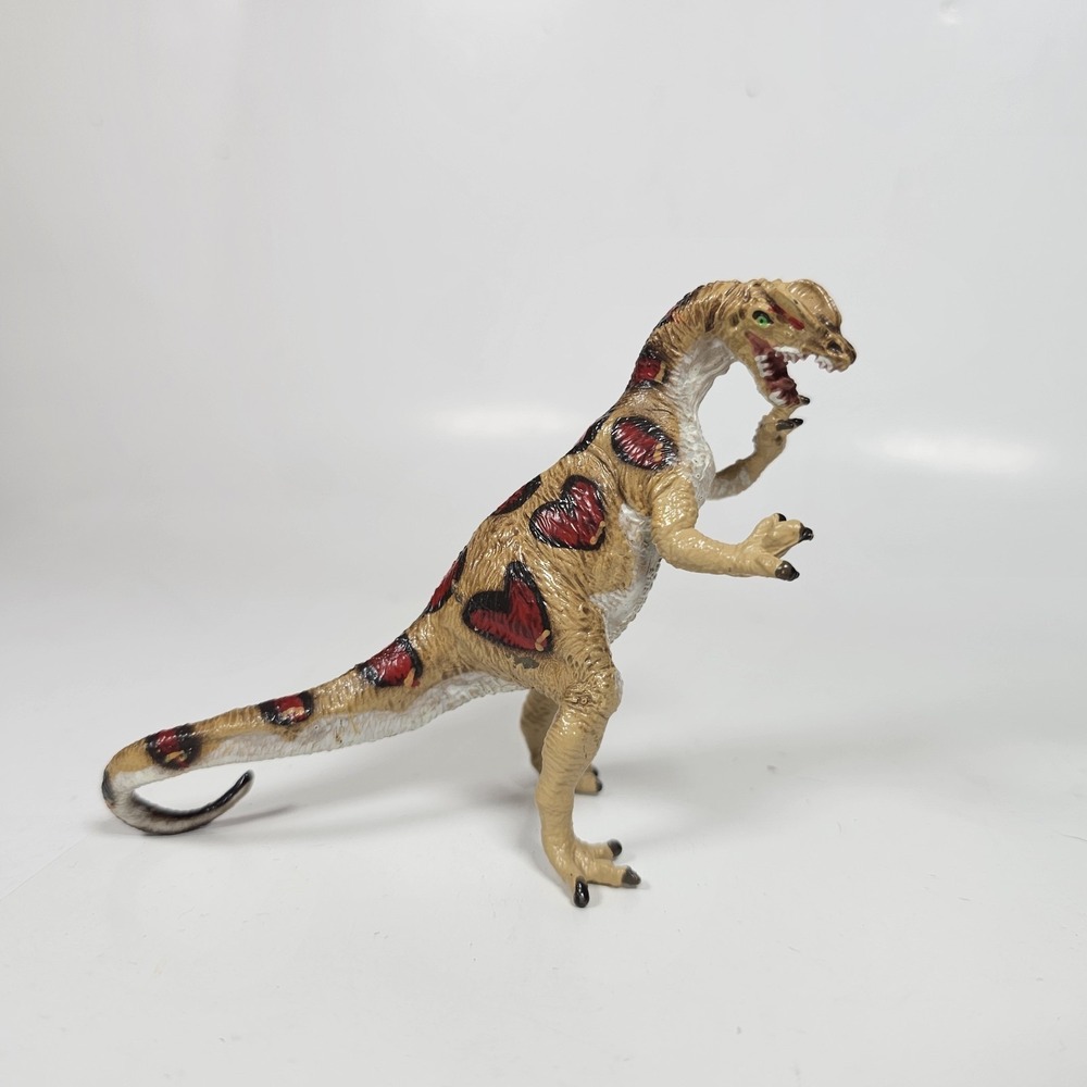 Dilophosaurus Dinosaur Figurine Carnegie Collection 1992 Safari Ltd Vintage